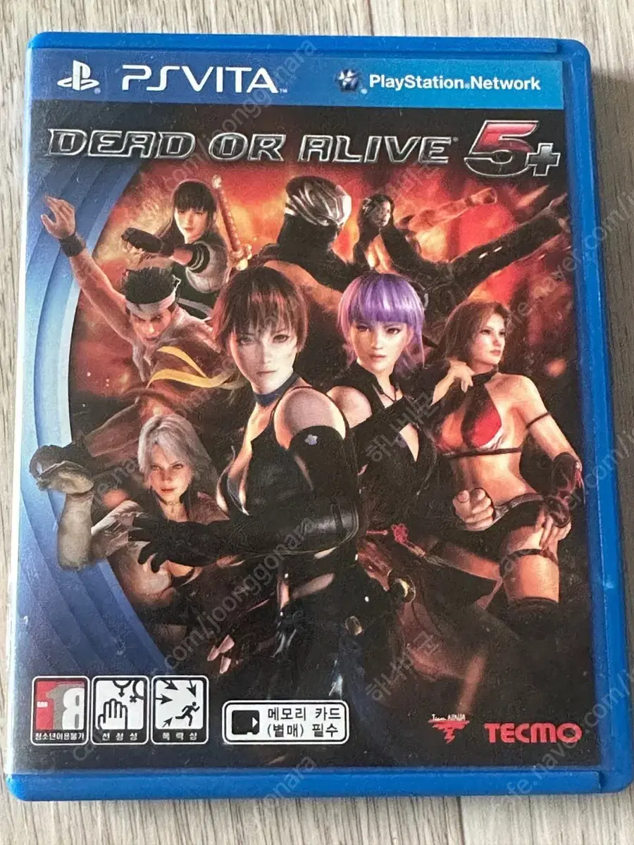 정발판 PSVITA DOA 5 + 데드 오어 얼라이브 5 + 택포3