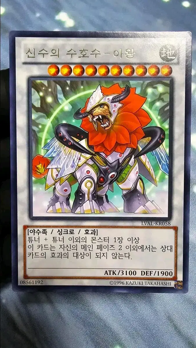 Yu-Gi-Oh Suho's Guardian Awang LVAL-EN058