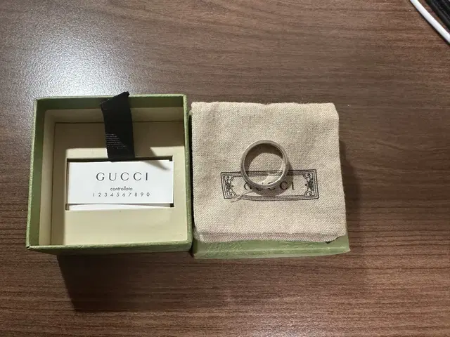 구찌 GUCCI GHOST RING SILVER 3.8mm 25호