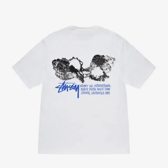 Stussy Shells T-Shirt White (새상품)