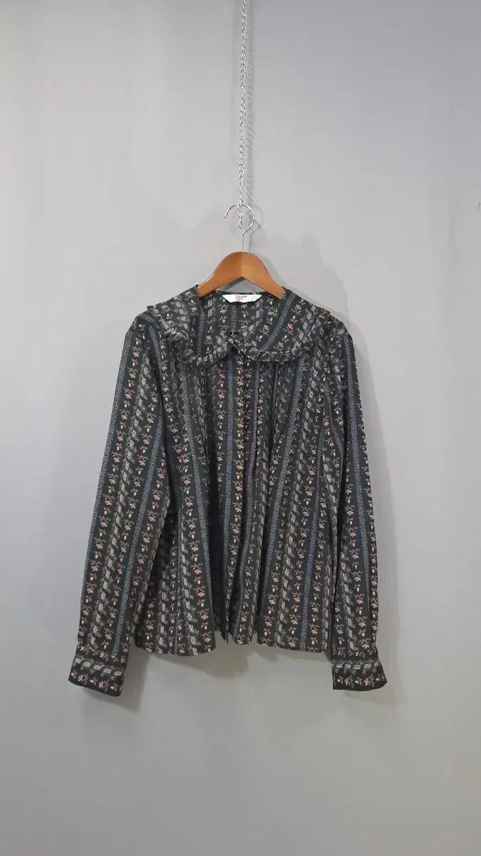 8 Seconds Frill Kara Patterned Blouse NH