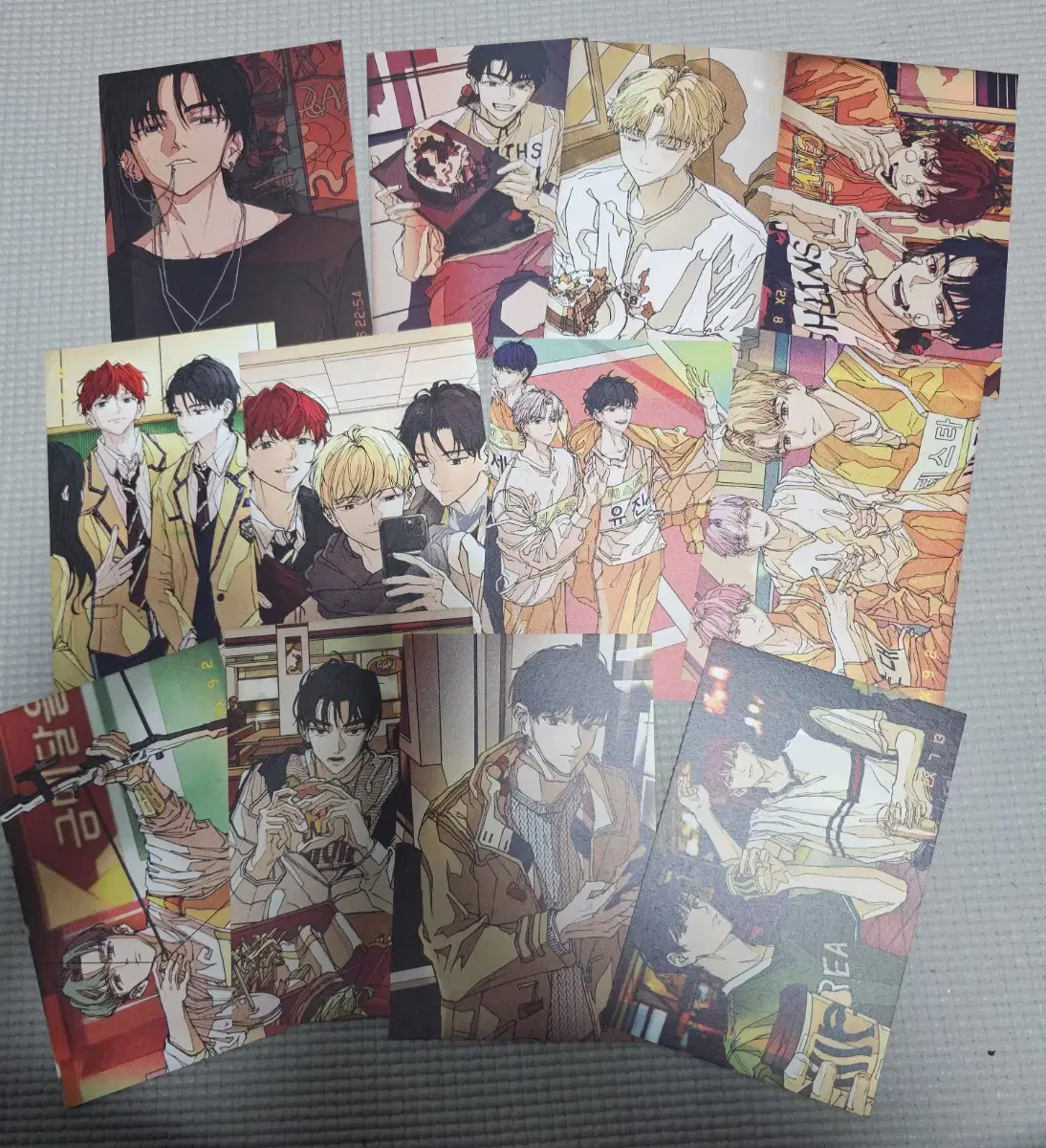 Demot porridge unofficial goods postcards, hangcha album sell in bulk