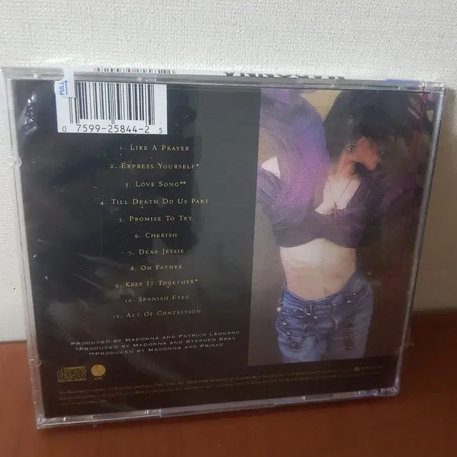 Madonna Like A Prayer 미국cd 수입씨디 팝시디Popcd