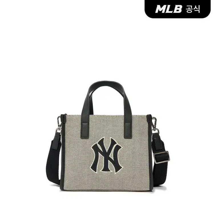 MLB 베이직 빅로고 캔버스 스몰 토트백