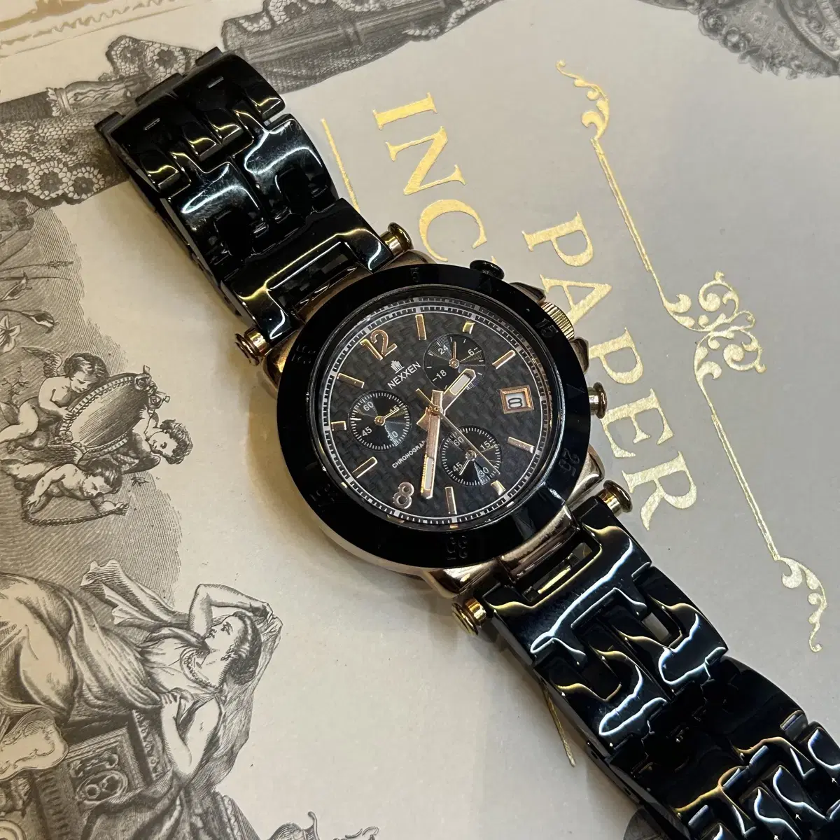 NEXXEN Vintage Chronograph 넥슨 빈티지 크로노그래프