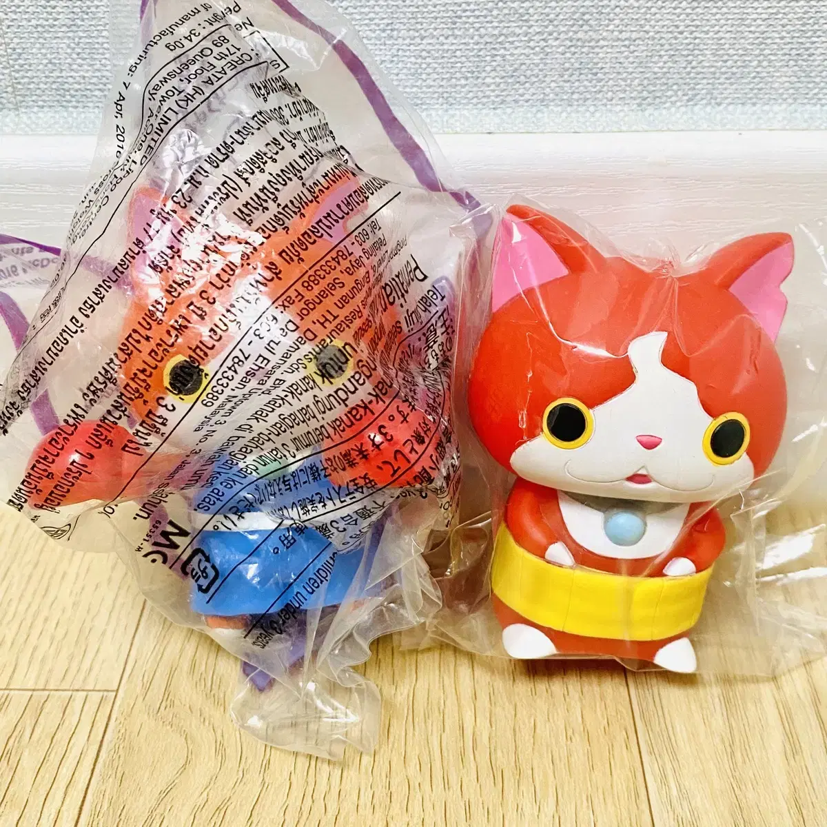 Japanese Classic Vintage Happy Meal Yokai Watch Jibanan Figures Toys Props