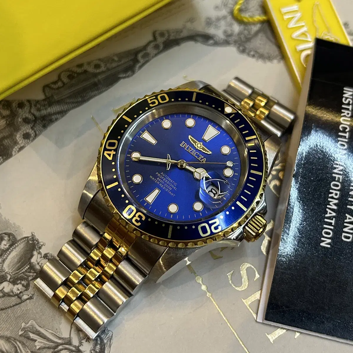 Invicta Jubilee Prodiver 인빅타 쥬빌리 서브마리너