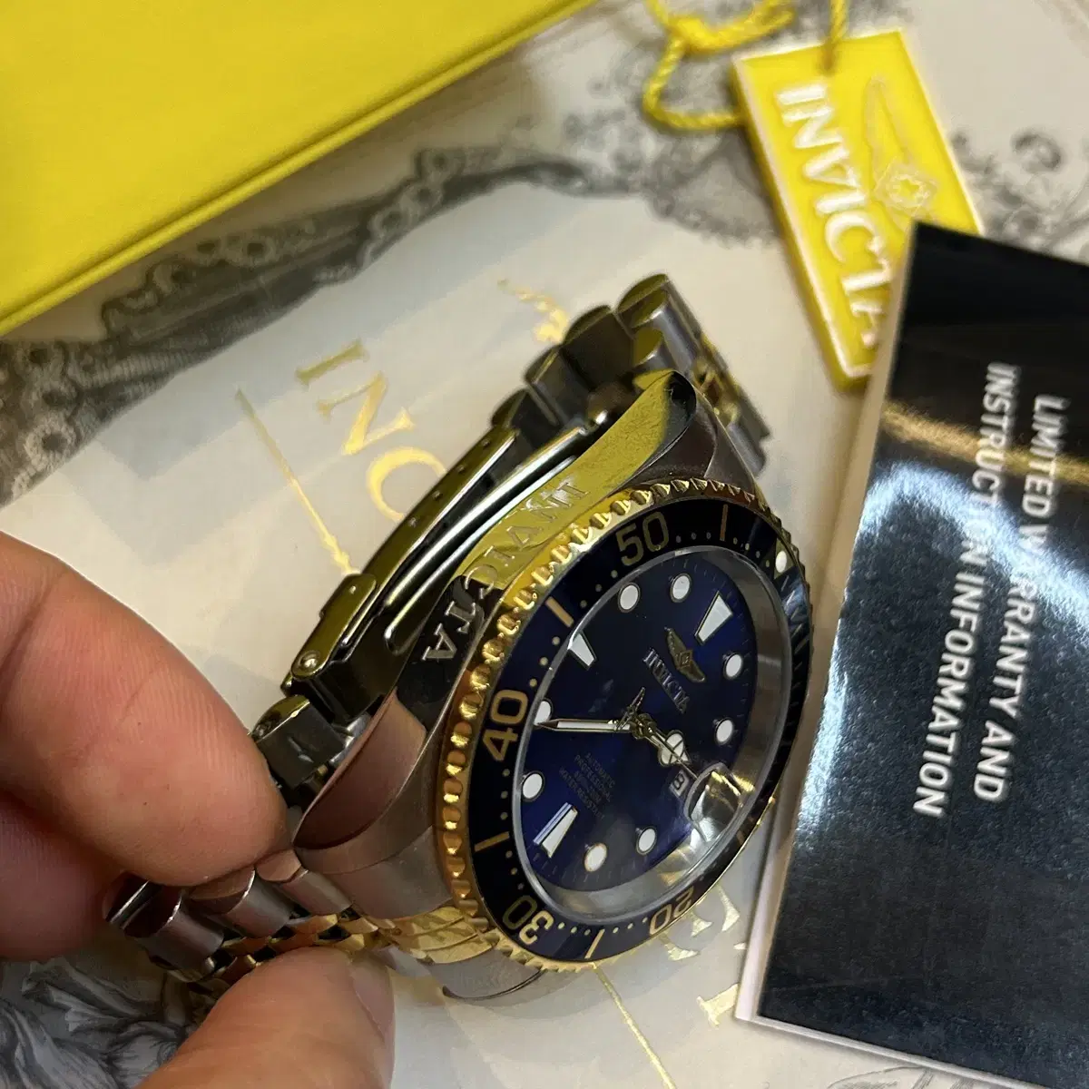 Invicta Jubilee Prodiver 인빅타 쥬빌리 서브마리너