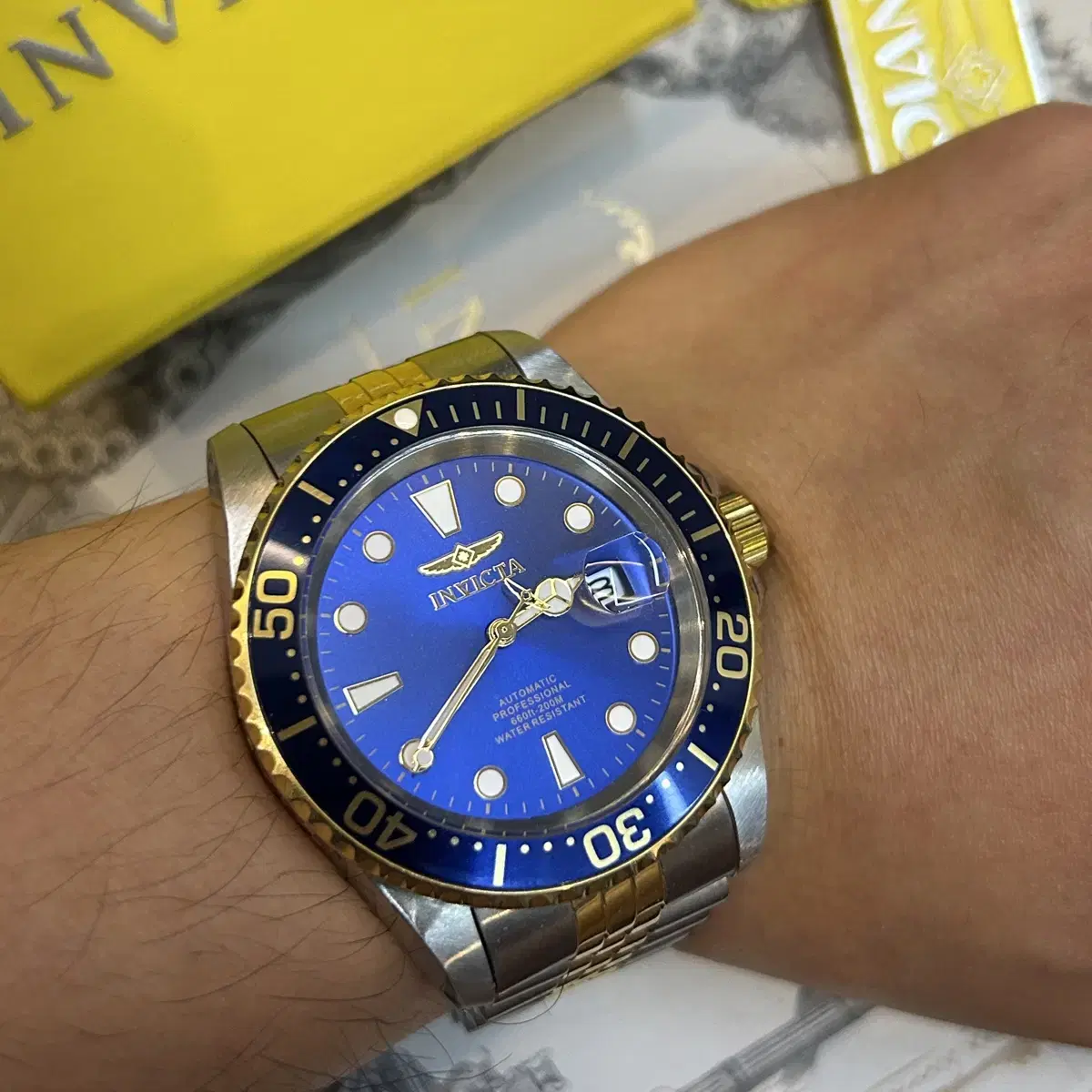 Invicta Jubilee Prodiver 인빅타 쥬빌리 서브마리너