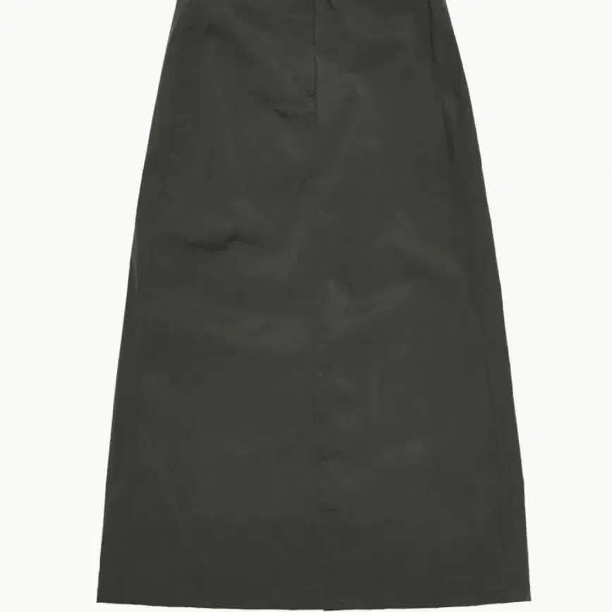 아모멘토 SHEER LONG SKIRT 차콜