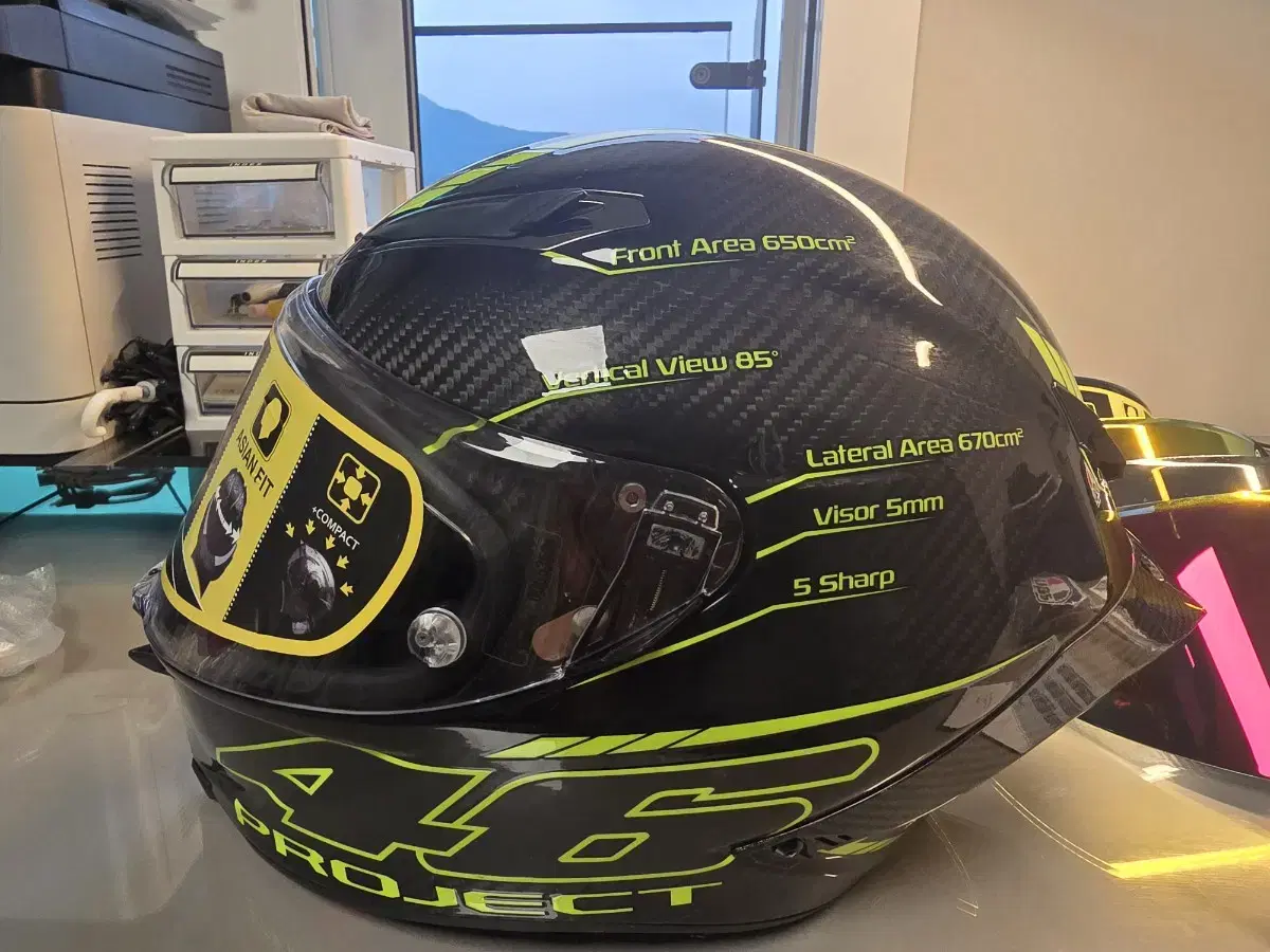 AGV 헬멧 피스타 GP R PROJECT CARBON