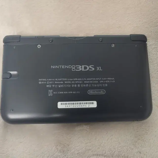 택포)닌텐도 3ds xl 검정 + 포켓몬스터 X