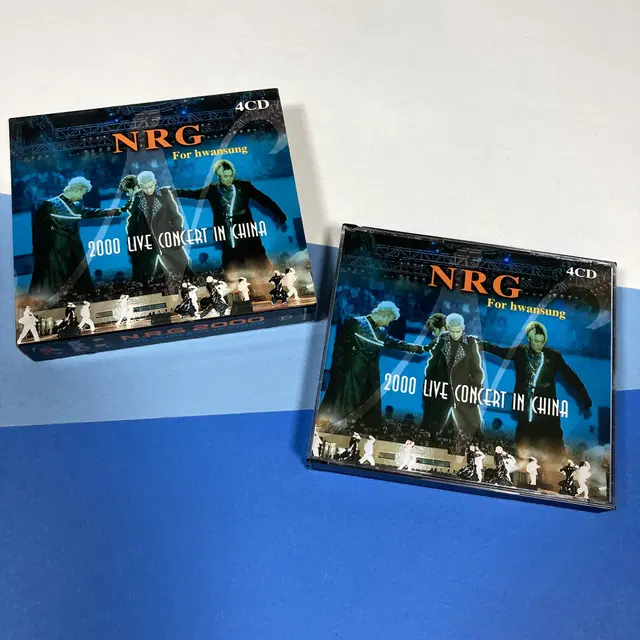 [중고음반/CD] 엔알지 NRG 중국 라이브앨범 4CD (케이스하자)