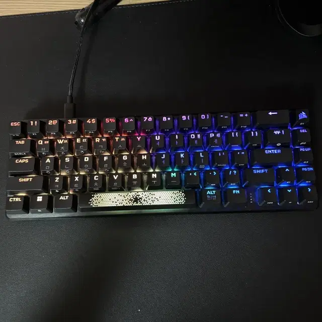 커세어 K65 RGB PRO MINI OPX 광적축 게이밍 기계식 유선