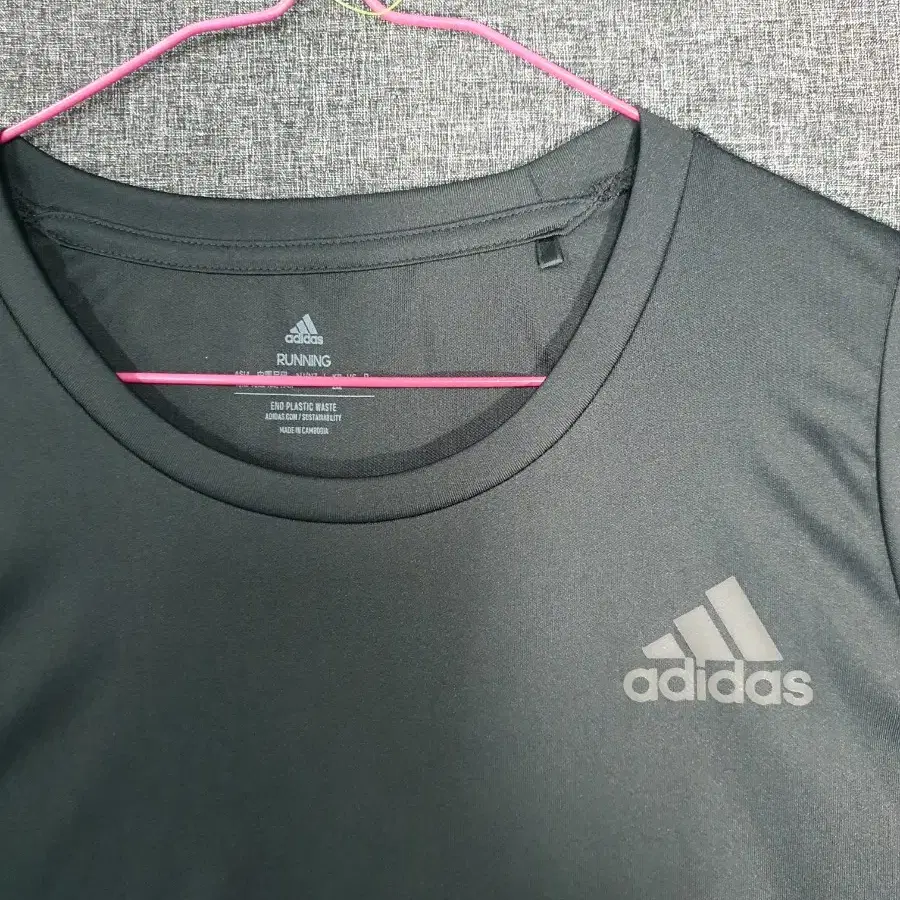 adidas 아디다스 남성 검정반팔 티셔츠(2XL)