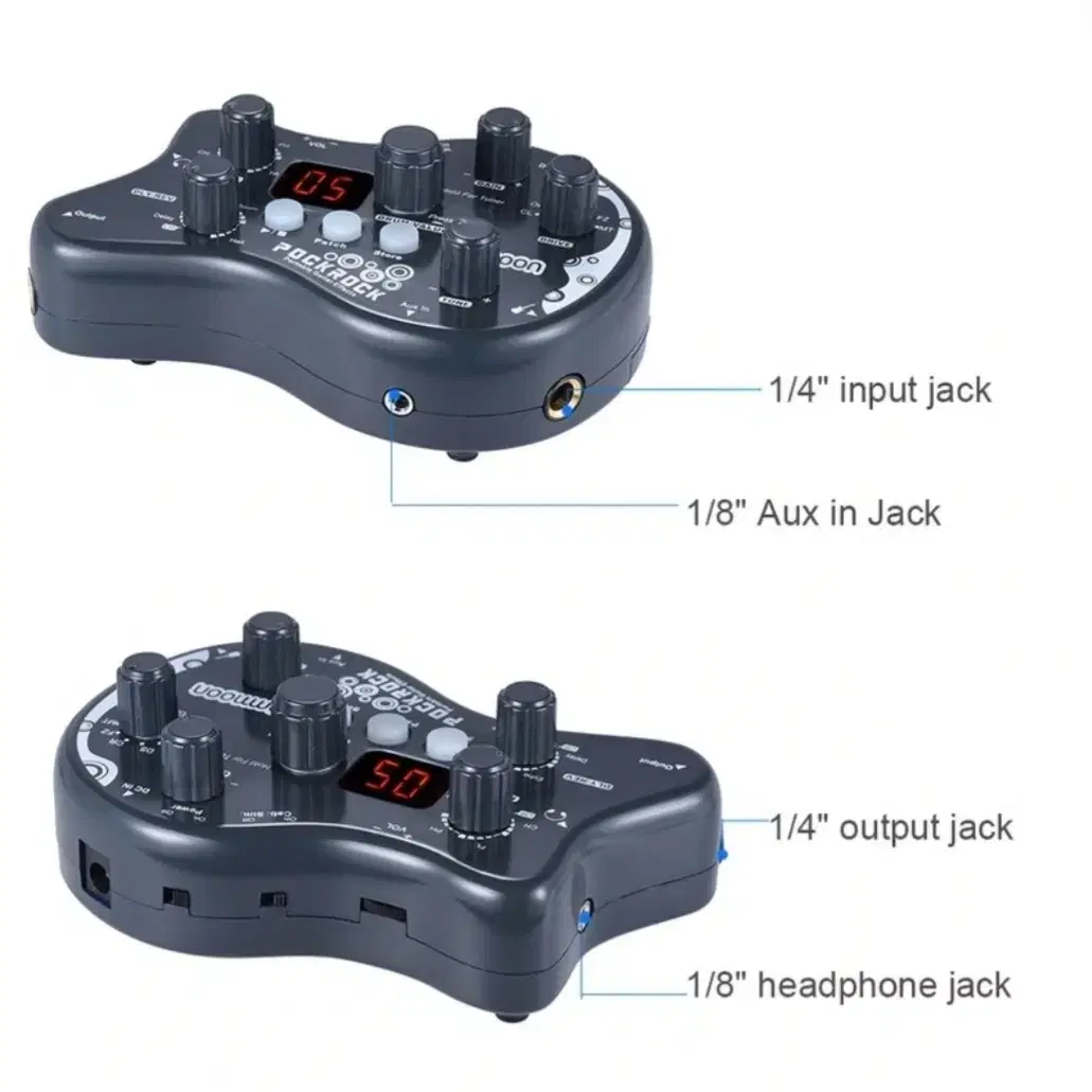AMMOON Pockrock 일렉 기타 멀티 이펙터