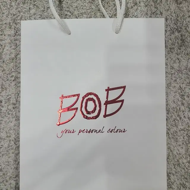 BOB 쇼핑백 가로21cm 세로26cm