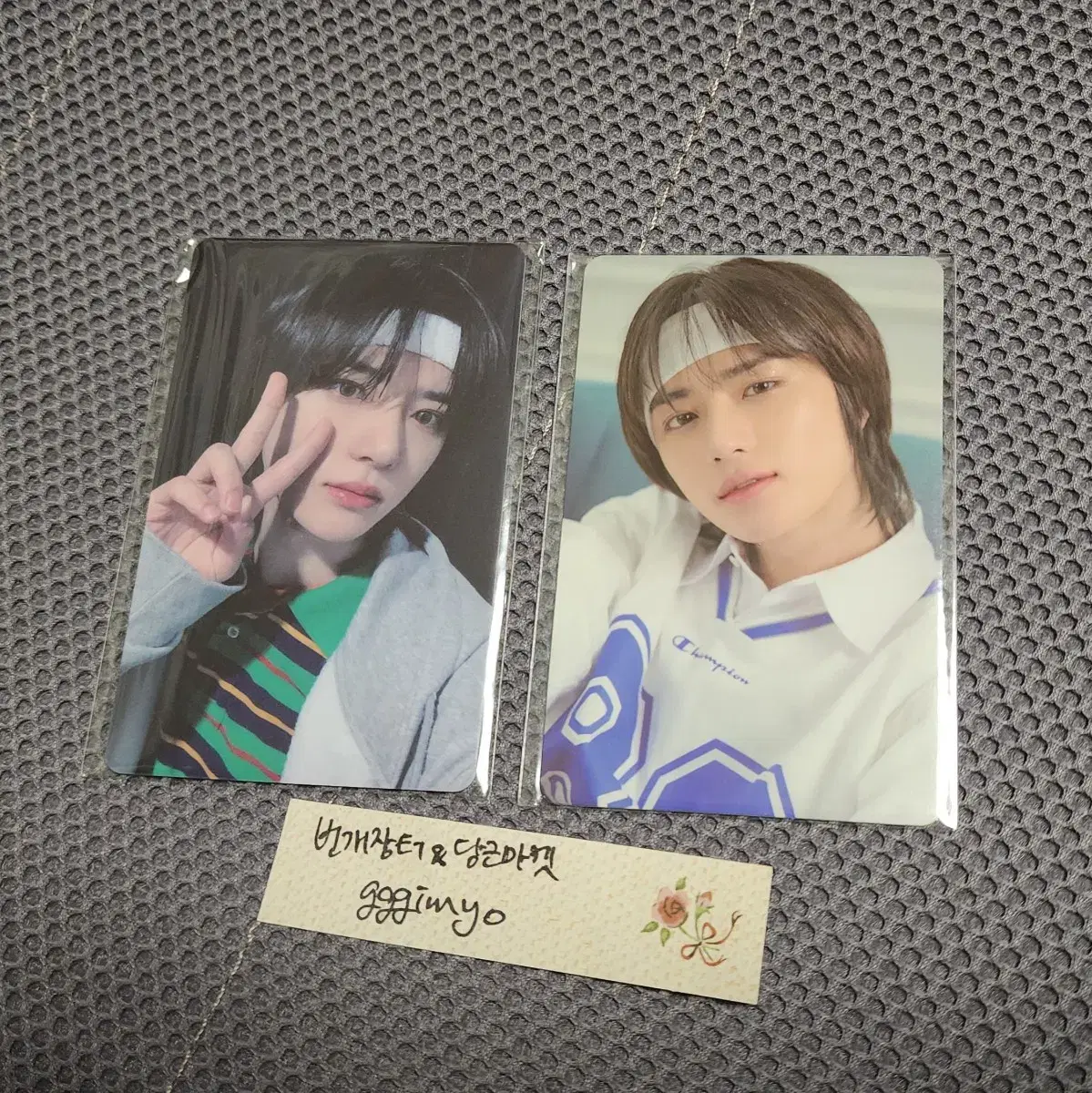 Hairbands beomgyu photocard in bulk of 2