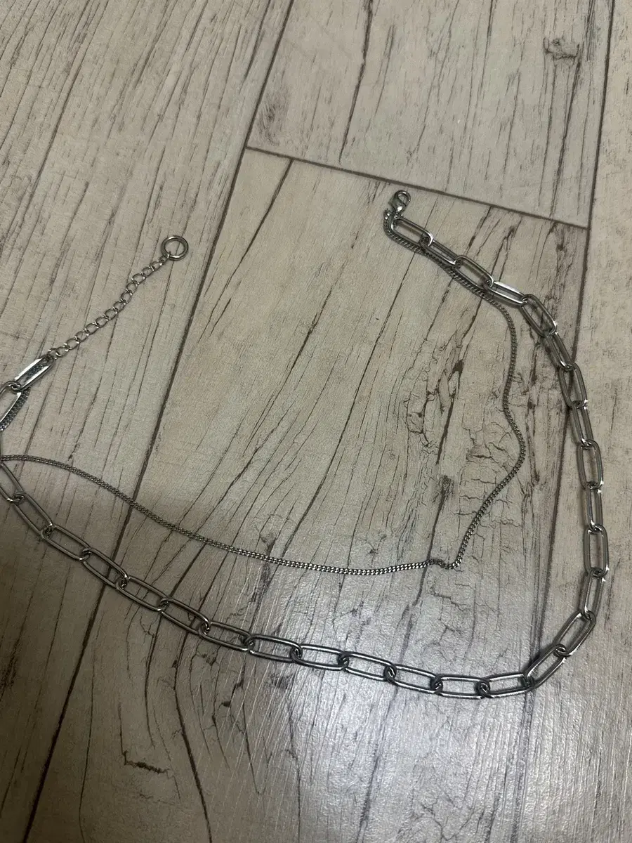 Ladder Chain Street Necklace