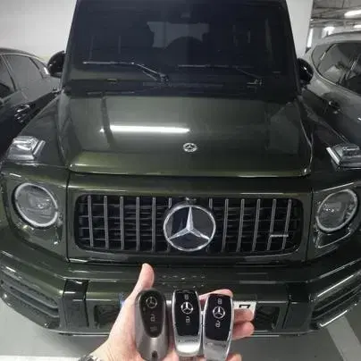 벤츠 G클래스 AMG 지바겐 스마트키 분실시 키복사 스페어키 추가 제작