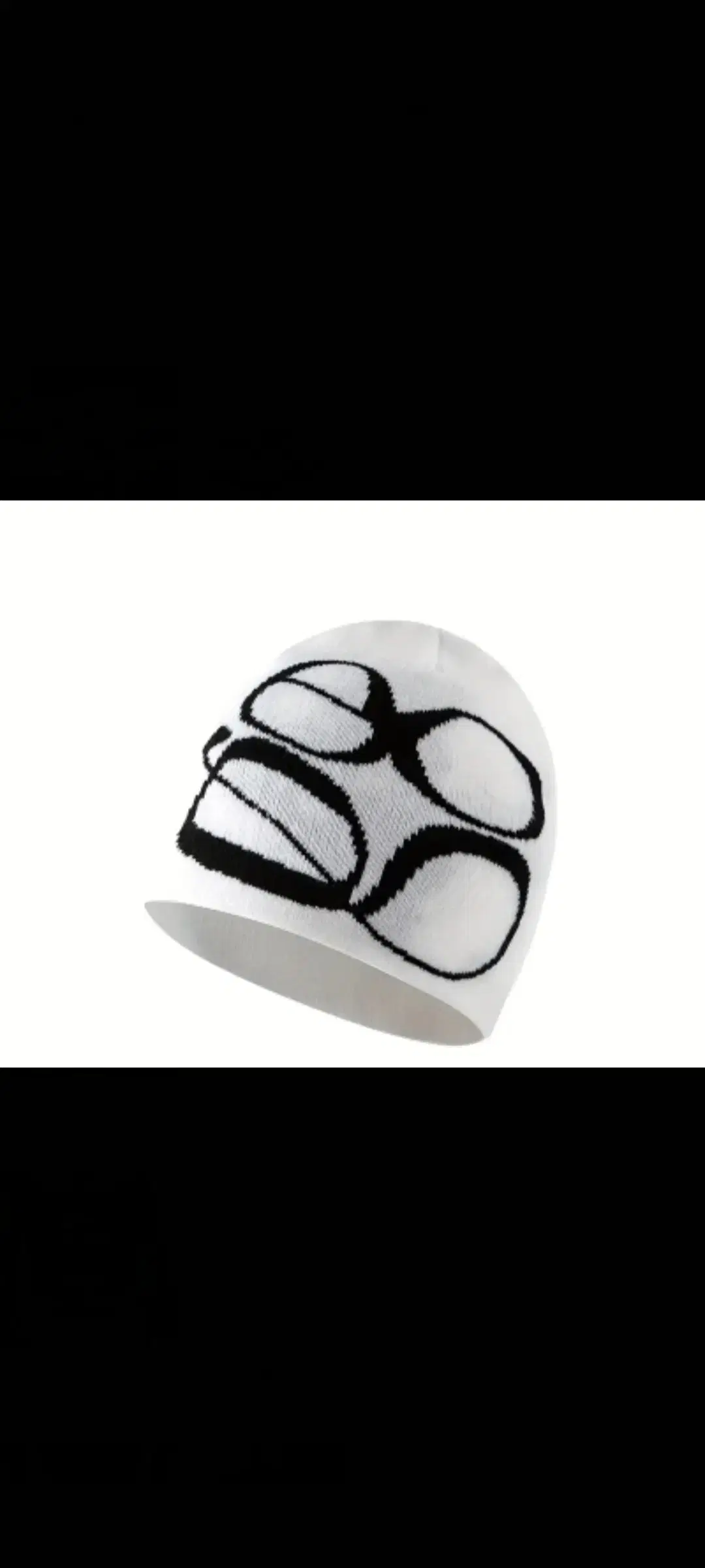 List Price5.9 Saga Cool Gutsy Four 2 Graphic Printed White Beanie (Example)