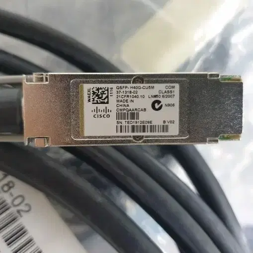 시스코 40G DAC 5M 케이블 - QSFP 40G  CU5M 시스코