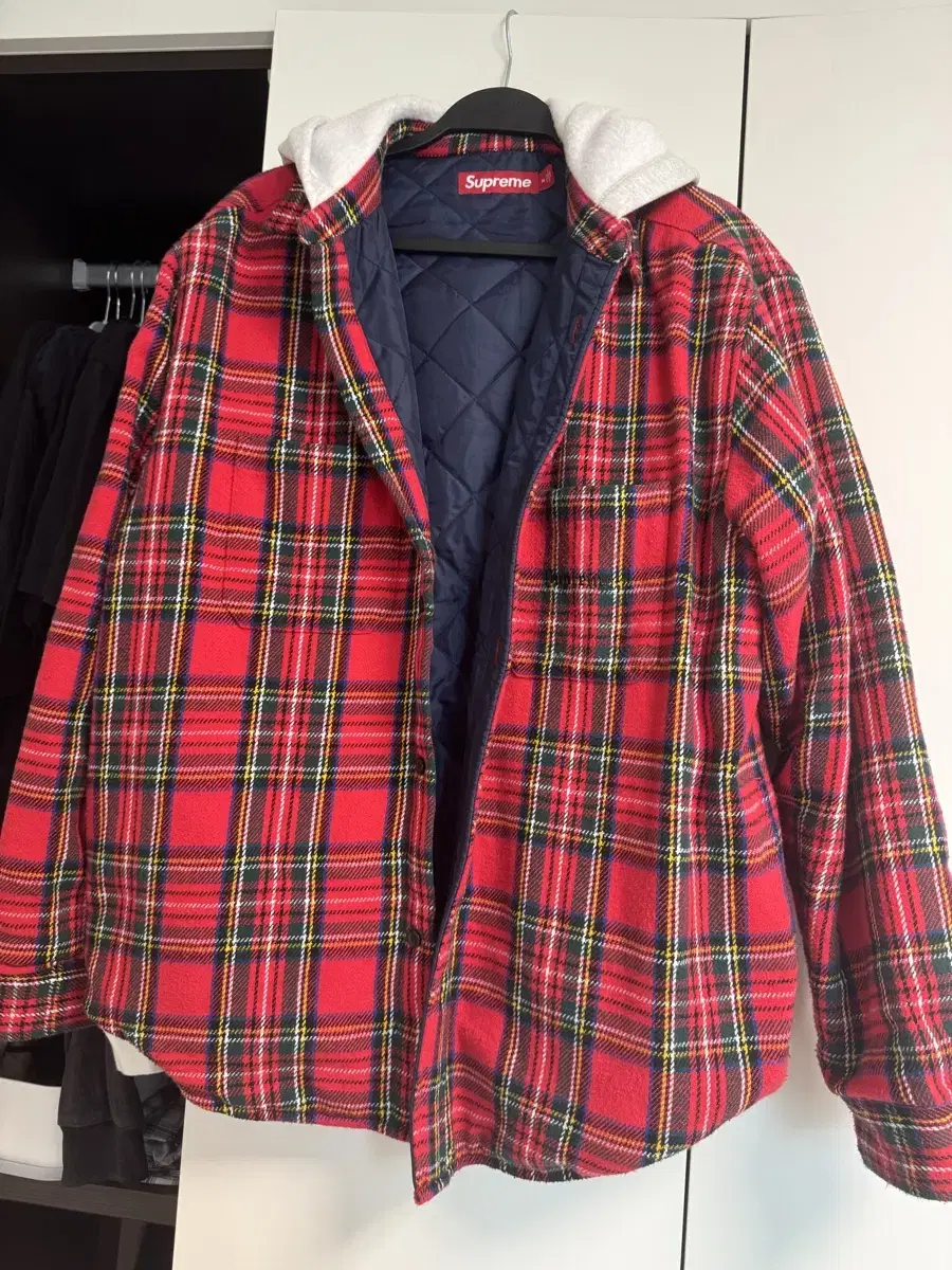 [M] Supreme Tartan Flannel