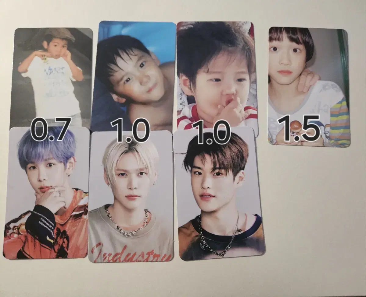 riize shotaro eunseok sohee wonbin baby photocard wts