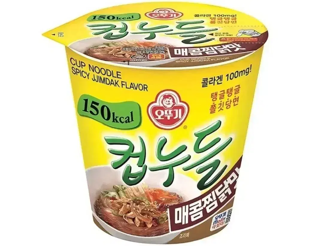 오뚜기 컵누들 매콤찜닭 30개