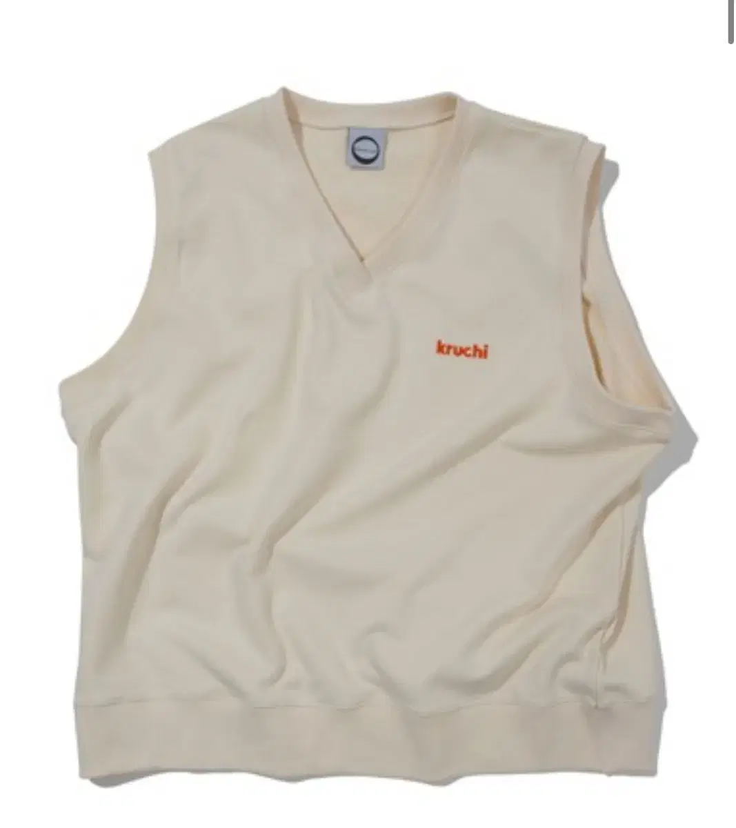 KRUCHI LOGO V NECK SWEAT VEST KRUCHI LOGO V NECK SWEAT VEST