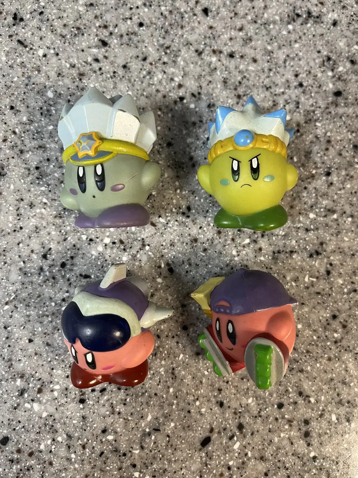 Kirby the Star Kirby Sumpby Figures Set of 4 Classic Figures Kirby Classic Merchandise