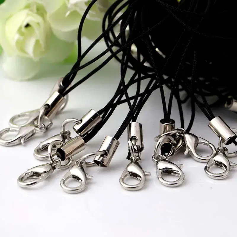 Cell Phone Bag keyring String Hooks DIY Materials per 20