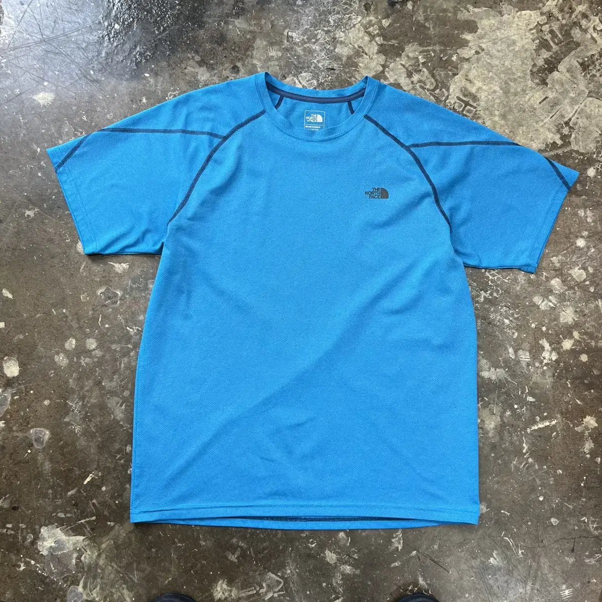 100) North Face functional material short-sleeved T-shirt Short-sleeved T-shirt