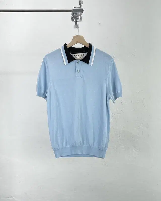 Marni Skyblue Kara Variegated Primario Short Sleeve