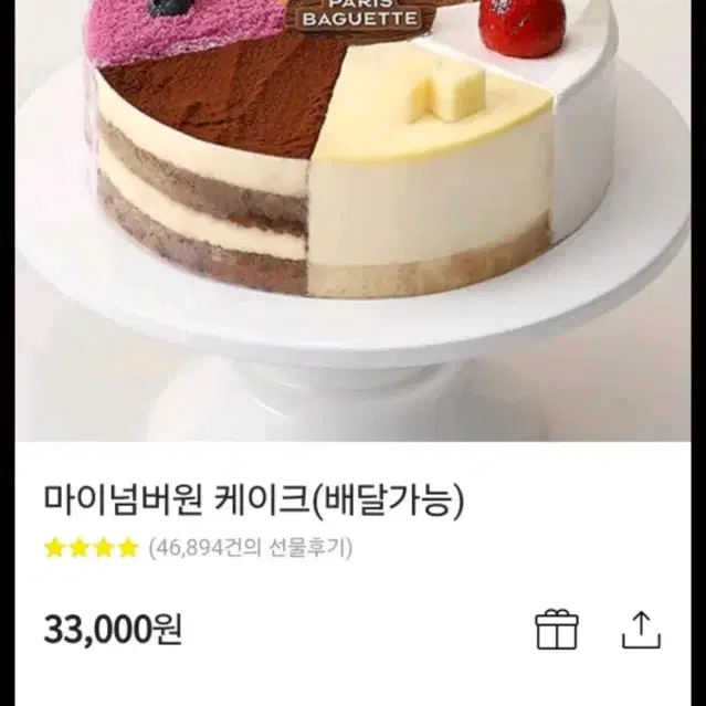 파리바게뜨 33000원 > 27000원