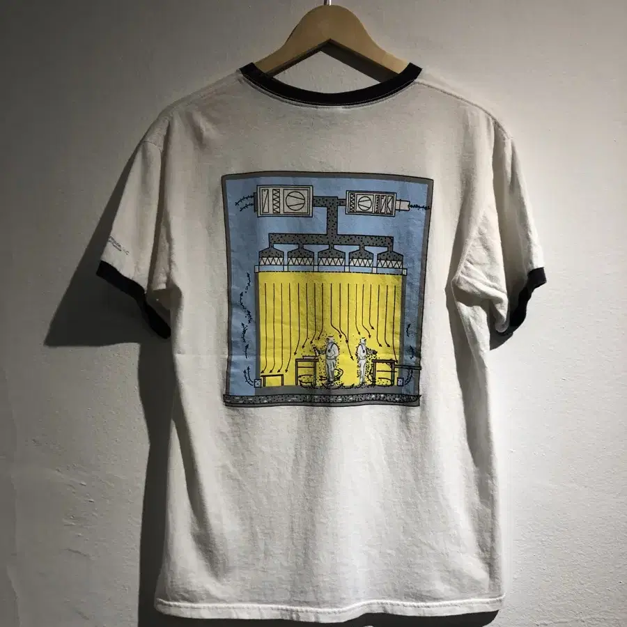 프린팅 링거 티셔츠 RINGER T-shirt