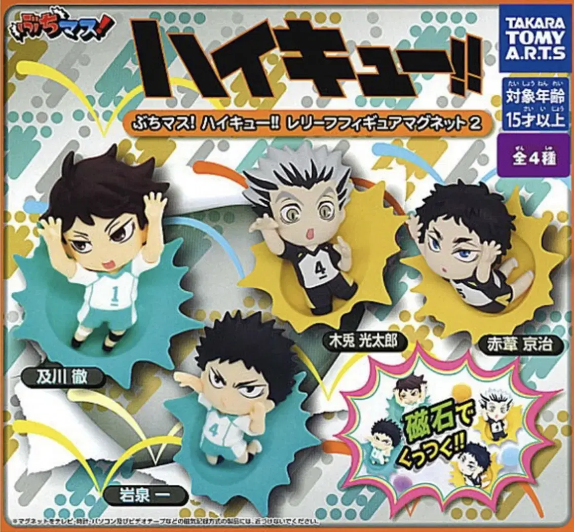 (Unsealed) haikyuu Stereoscopic Magnet Oikawa Iwaizumi