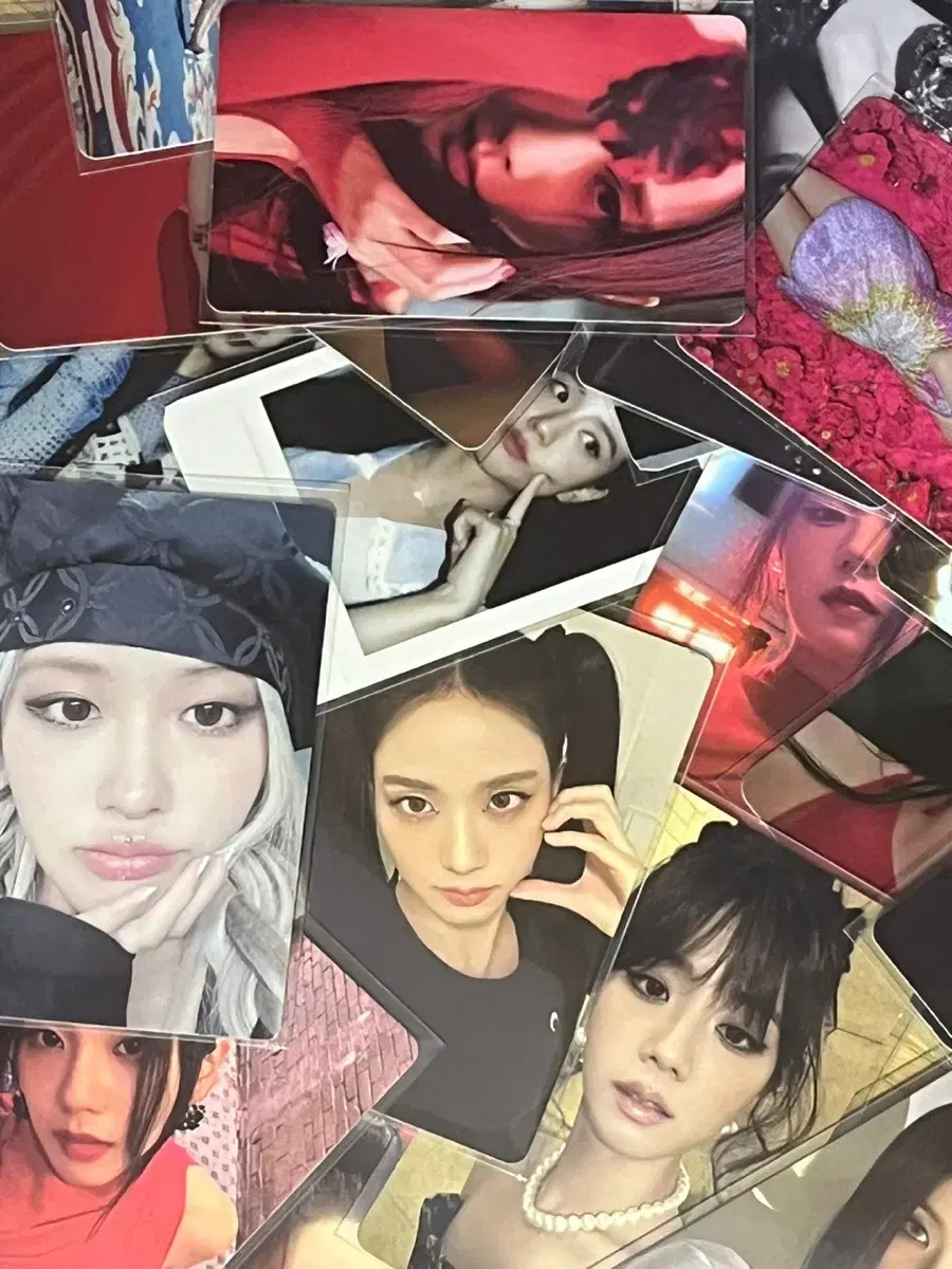 Black Pink Random Photocard jennie jisoo rose lisa