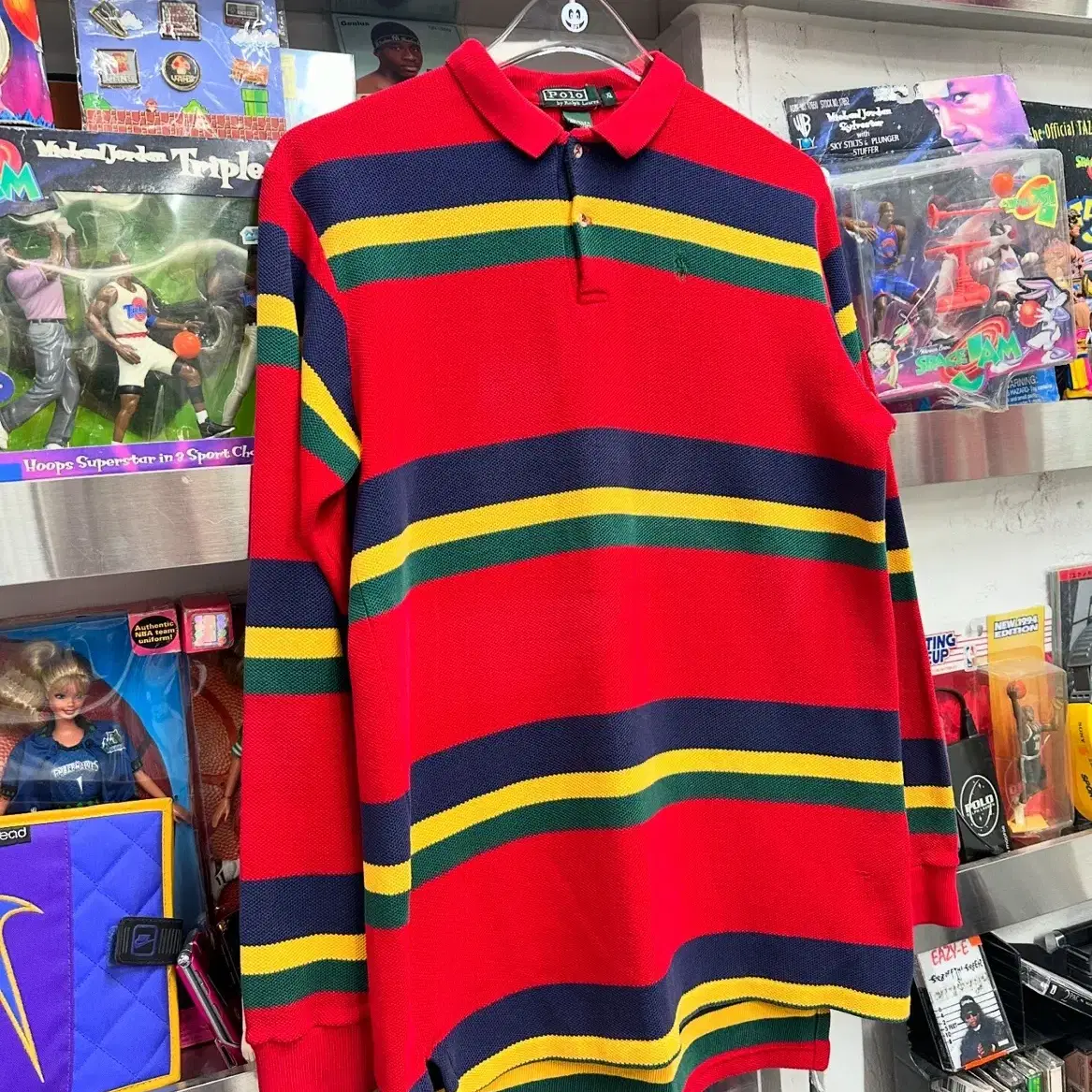 polo striped long sleeve shirt 폴로