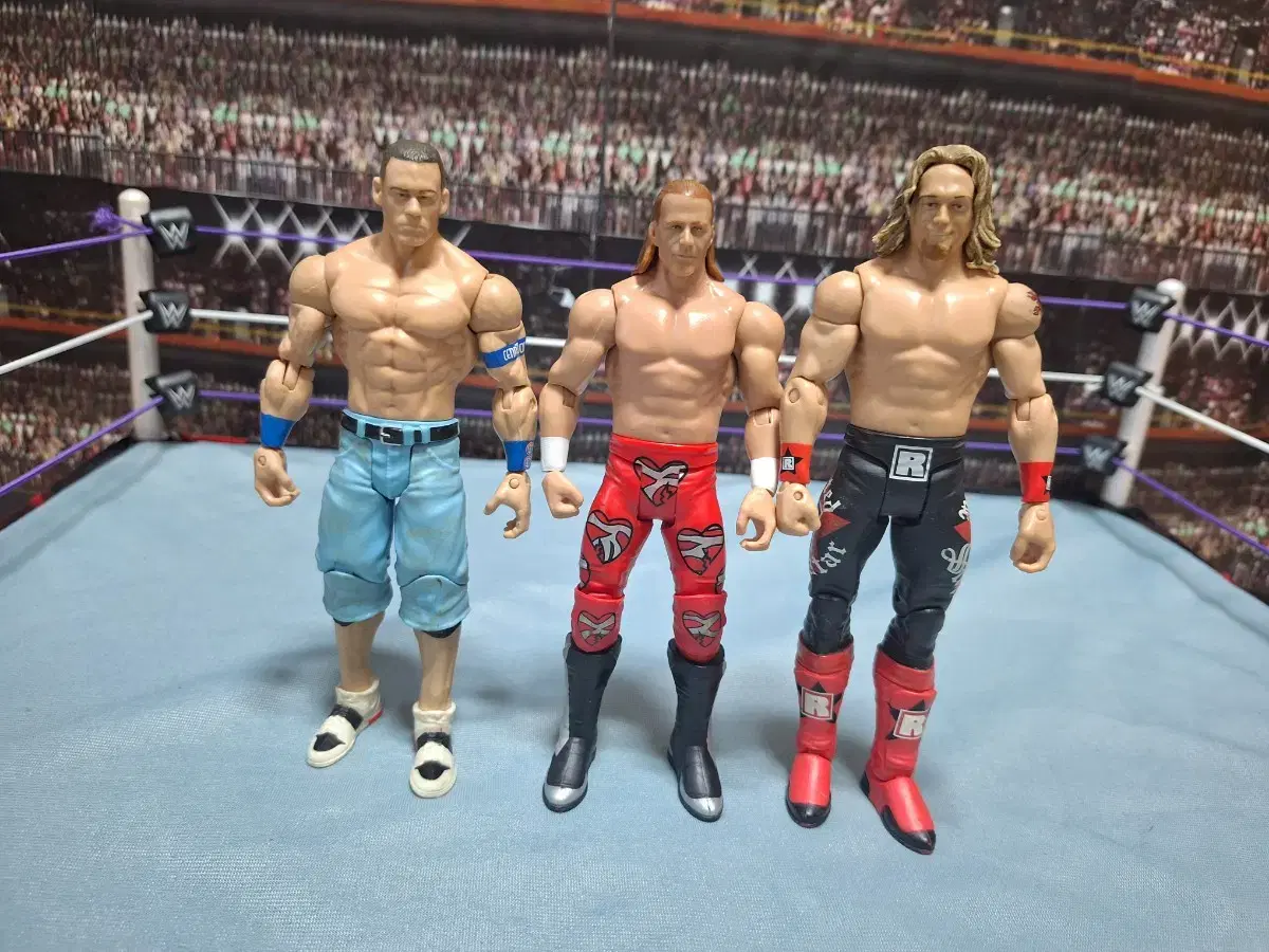 WWE Figures Lewless Aggression Set