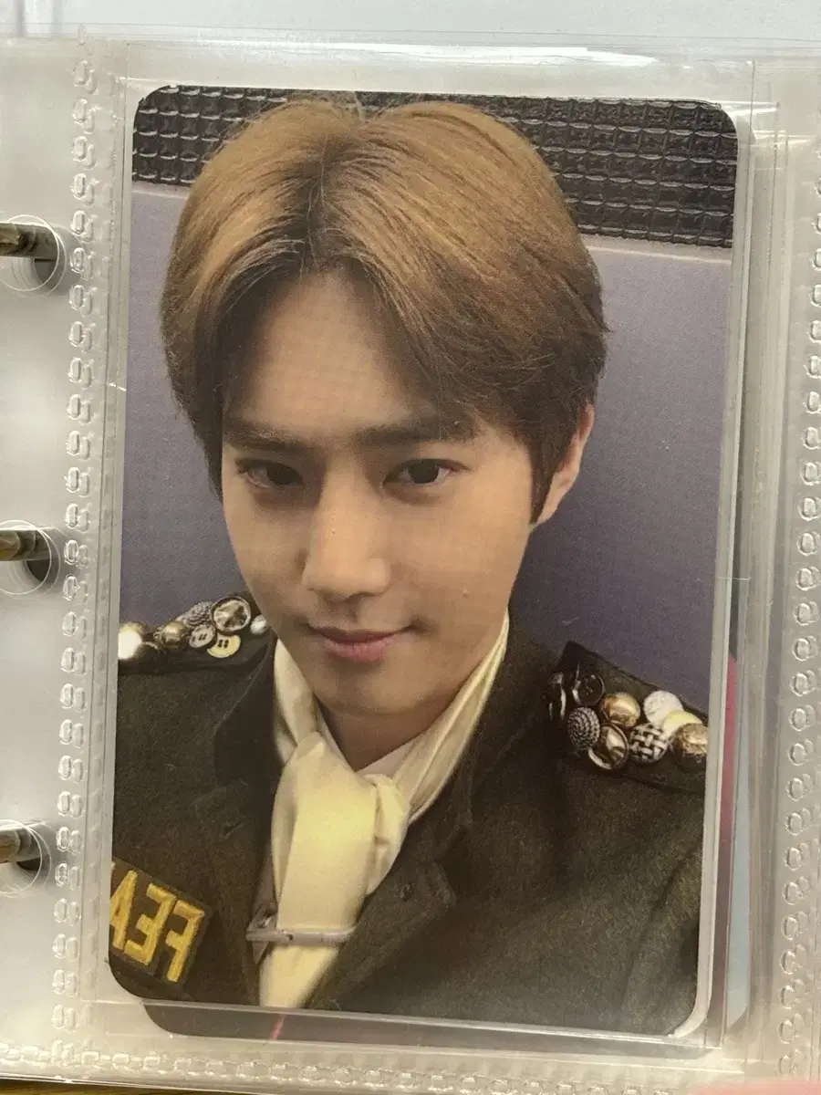 Jun-myeon suho tempo (andante) photocard