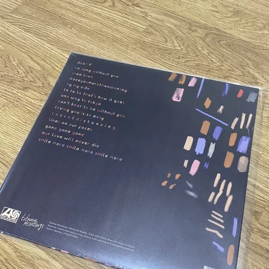 (미개봉 LP)혼네 HONNE no song without you 블랙반