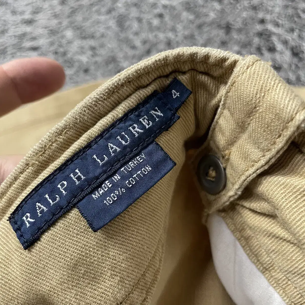 RALPH LAUREN 랄프로렌 여성 빈티지 코튼 팬츠 반바지