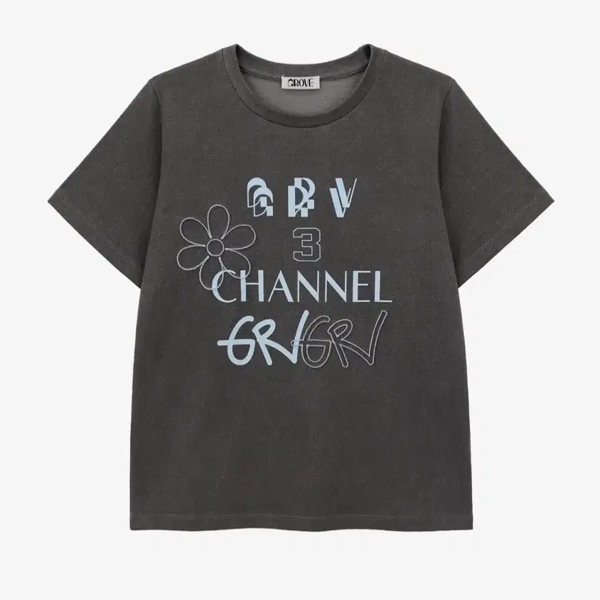 그로브 22summer grv channel tee (women)