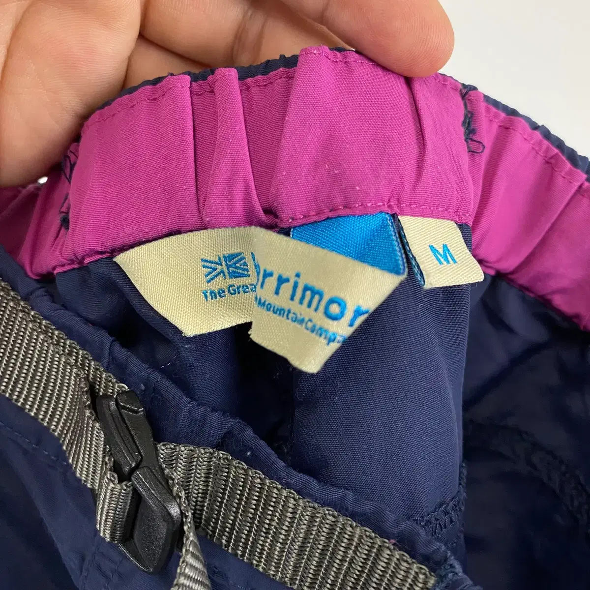 빈티지 KARRIMOR 포켓 디테일 나일론 숏팬츠