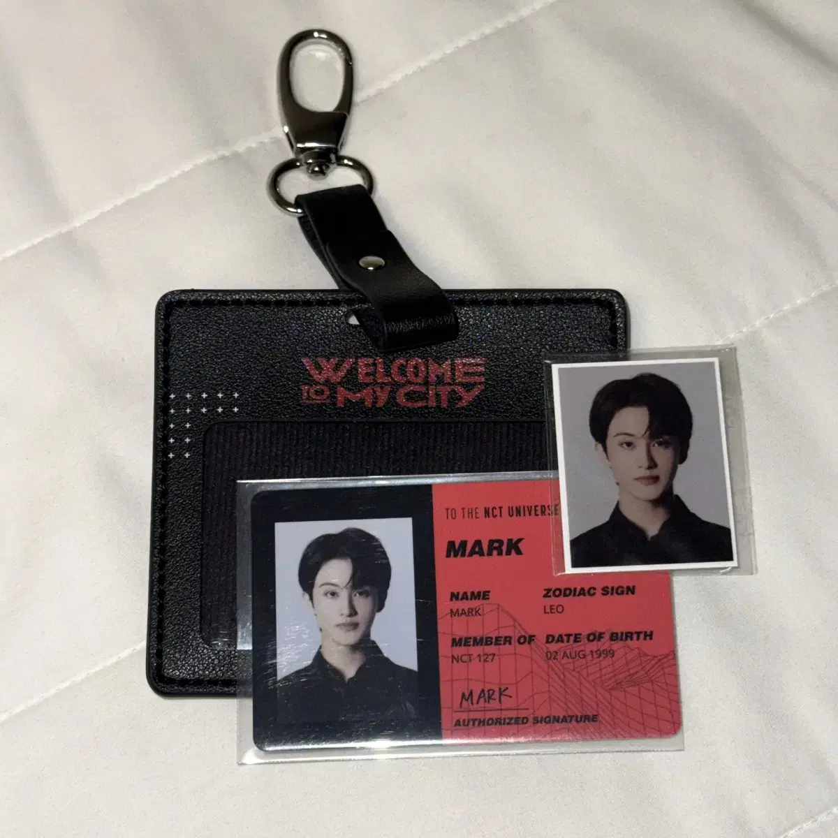 NCT 127 Exhibition md LuggageTag ID card mark full set WTS