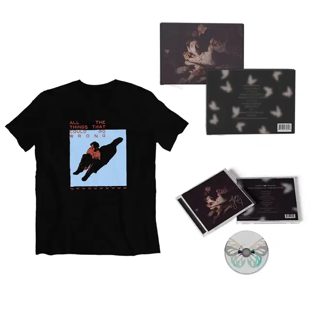 조니 올랜도 T-shirt boxset 티셔츠 싸인 CD 박스셋