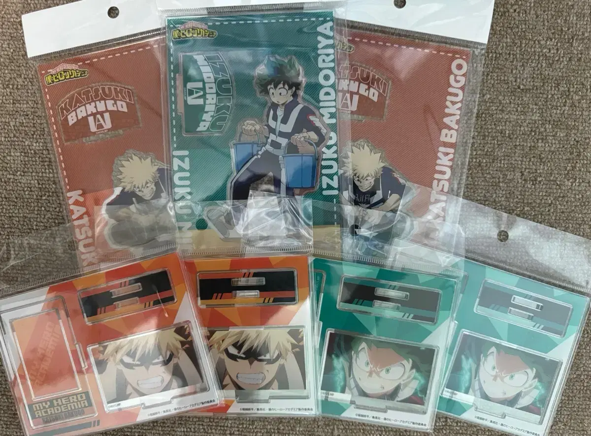 Nahia Hiroaka Midoriya Izuku Bakugo Katsuki acrylic Stand