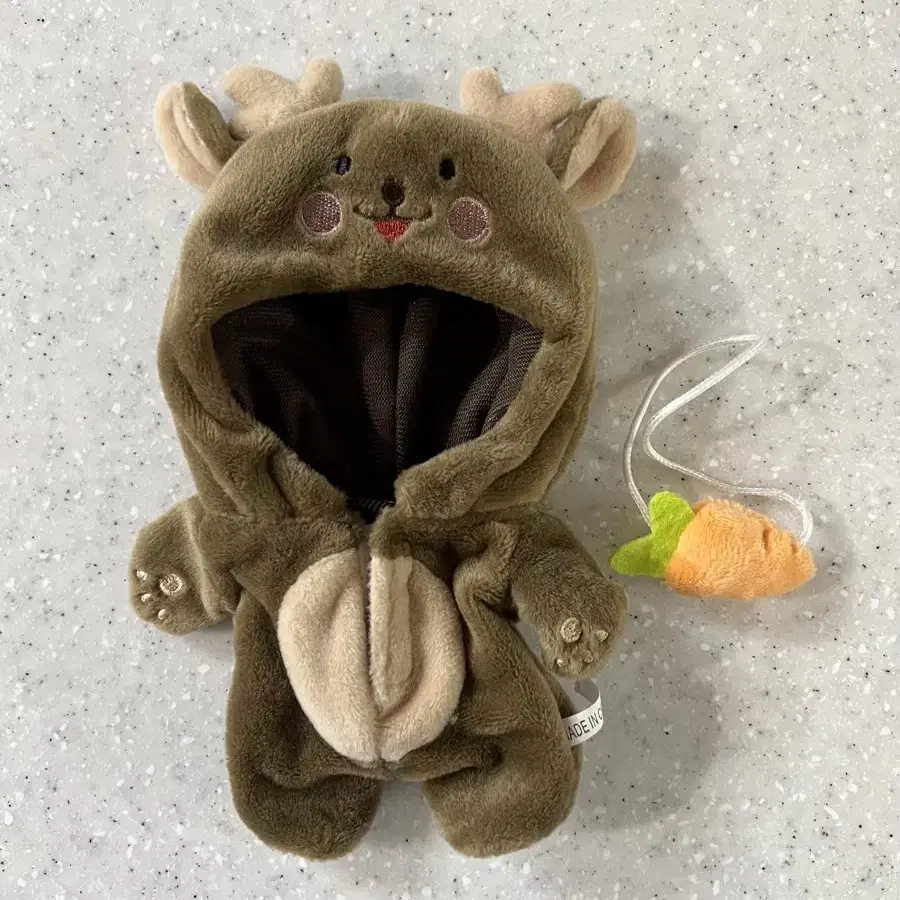 15cm 인형 옷 동물 우주복 호랑이 사슴 (착용샷 있음)