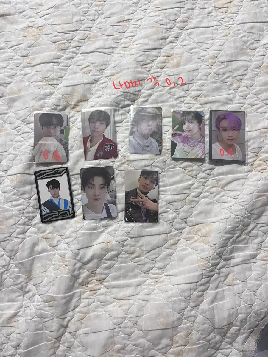 nct 127 dream photocard 팝니다/ 토끼도영 renjun haechan mark jaemin